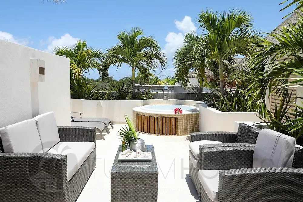 Turquesa Penthouse 2 Bdrm Sleeps 5 Hotel Tulum